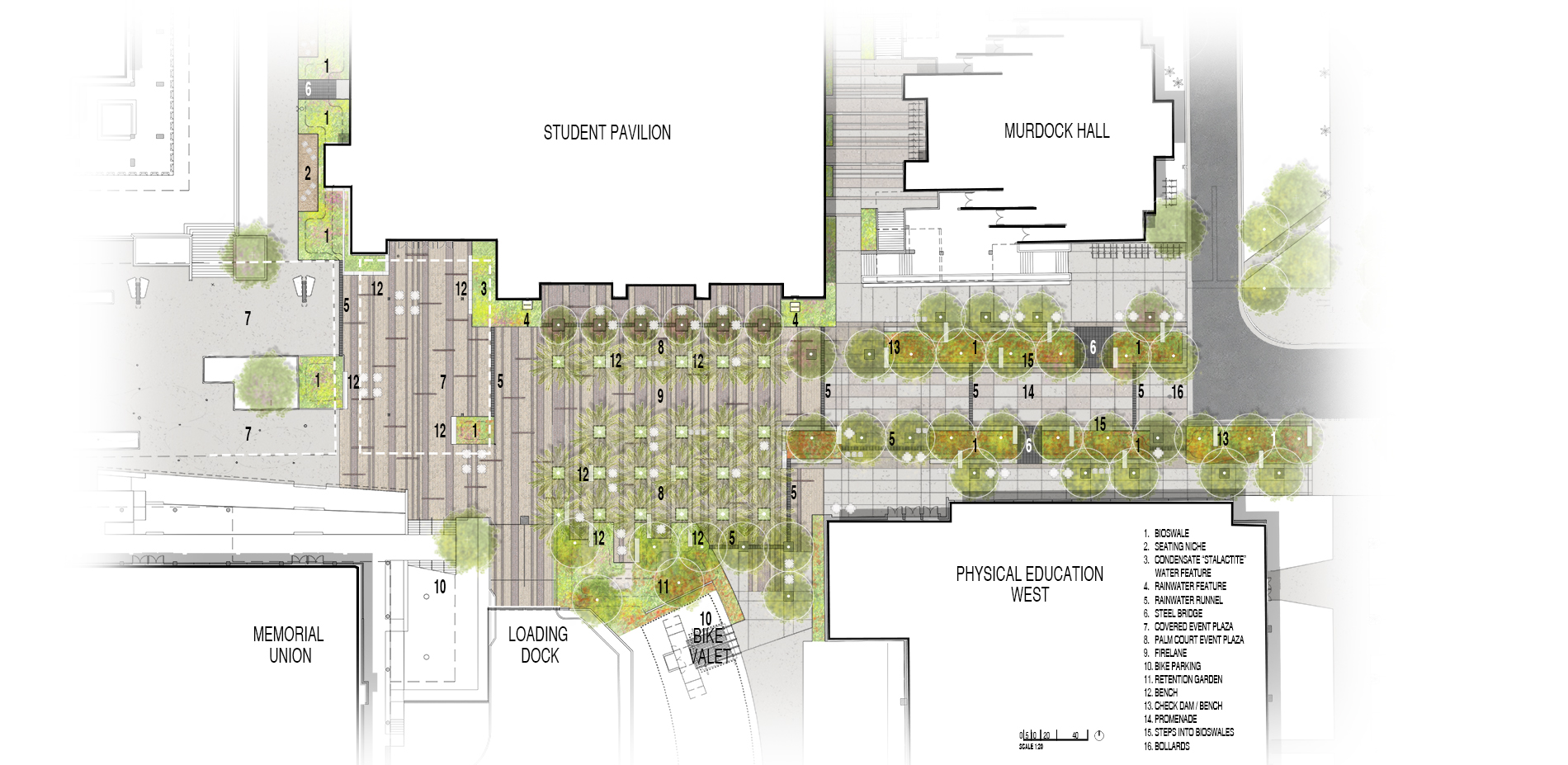 Orange Mall Green Infrastructure Site Plan